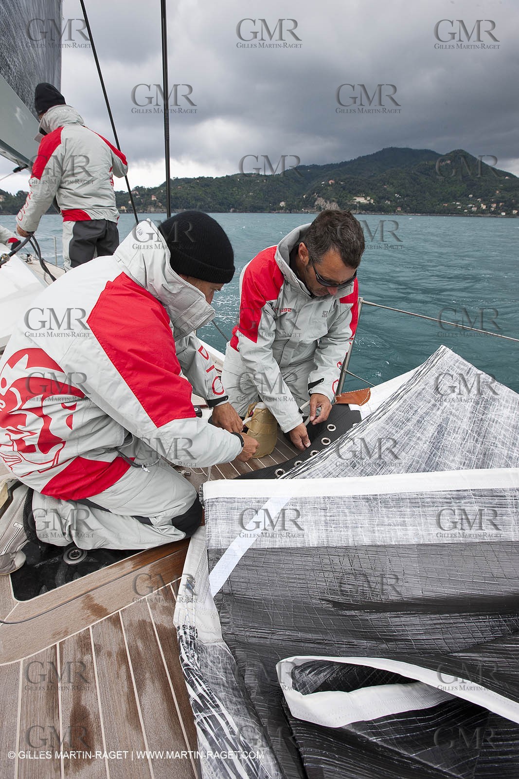 06 05 2010 - Portofino (ITA) - Nespresso Cup - Training onboard INDIO