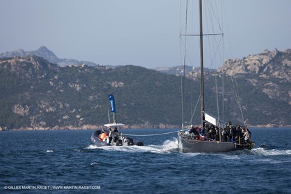 18 05 2010 - La Maddalena (ITA, Sardinia) Louis Vuitton Trophy - BMW ORACLE Racing - Training
