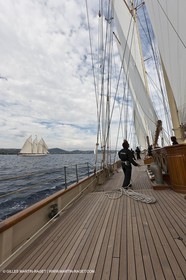 30 09 2010 - SainTropez (FRA,13) - Voiles de Saint Tropez 2010 - onboard Atlantic