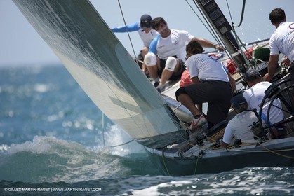 29 01 2009 - Auckland (NZL) - Louis Vuitton Pacific Series - BMW ORACLE Racing - Training