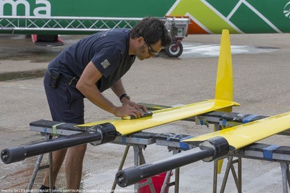 21 07 2015, Portsmouth (GBR), 35th America's Cup, Louis Vuitton America's Cup World Series Portsmouth 2015, Training Day 2