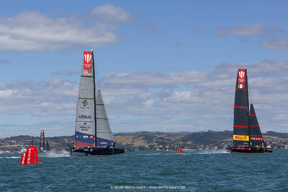 11 01 2021, Auckland (NZL), 36th America's Cup, Practice Racing