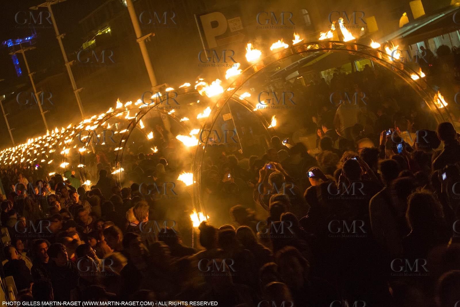 03 05 2013 - Marseille (FRA,13) - Marseille Provence 2013, Historical port Illumination by Company Carabosse