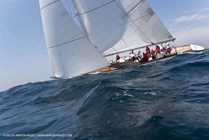 Sailing, Classic yachts, Voiles Vieux Port 2009, Marseille (FRA)
