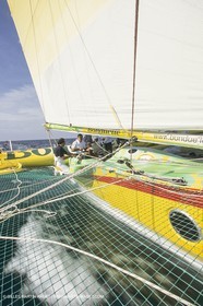 Yacht Racing, Multihull, ORMA 60, Jean Le Cam, Bonduelle