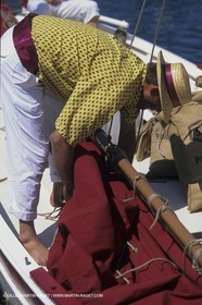 Classic yachts, Latin rigs, Voile latine