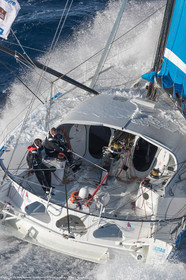13 07 2017, Port Camargue (FRA,30), Transat Jacques Vabre 2017, Bastide Otio (Kito de Pavant, Yannick Bestaven), offshore trainings