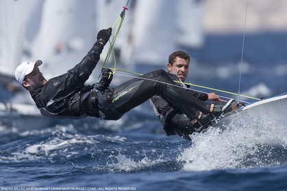 12 04 2015, Marseille (FRA), Yachting Club de la Pointe Rouge - Coupe Internationale de Printemps des 470, Final Day