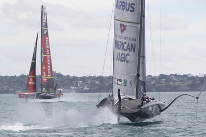 08 12 2020 - Auckland (NZL) - 36th America's Cup - Practice Sessions - Day 1