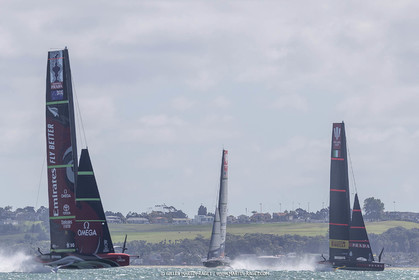 11 01 2021, Auckland (NZL), 36th America's Cup, Practice Racing