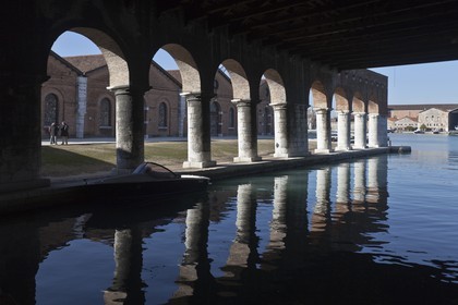 20 02 2012 - Venezia (ITA) - 34th America'sCup - Venezia 2012 America's Cup World Series - The Arsenale where the AC45 moorings, public village, media center and Club 45 will be located