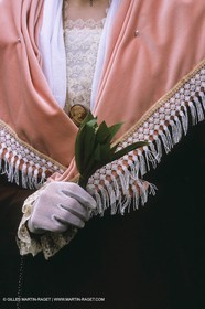 France, Provence, Traditionnal costume from Arles