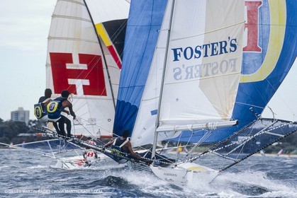 Sailing, dinghies, 18 ft skiffs