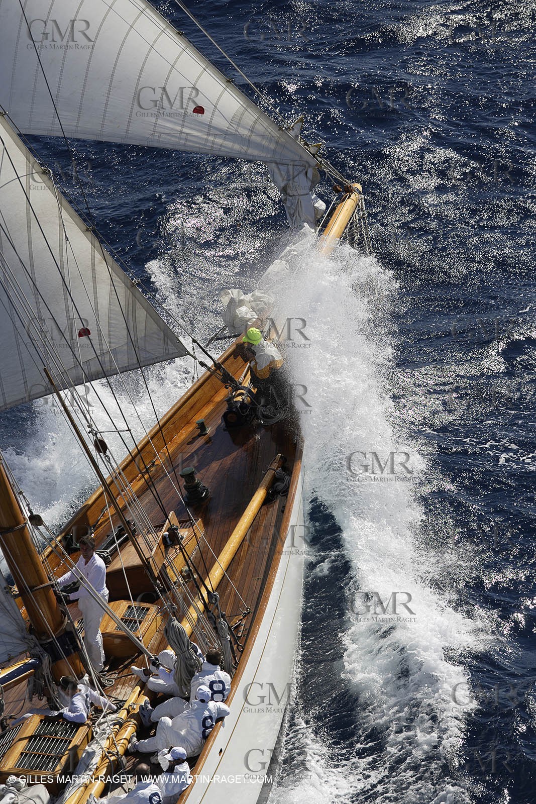 07 10 2006 - Saint Tropez (Fr) - Voiles de Saint Tropez 2006 - Classic Yachts - Moonbeam IV