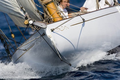 01 10 2006 - Saint Tropez (Fr) - Voiles de Saint Tropez 2006 - Arrivée de la Coupe du Yacht Club de France