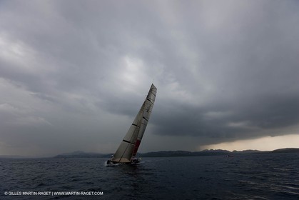19 05 2010 - La Maddalena (ITA, Sardinia) Louis Vuitton Trophy - BMW ORACLE Racing - Training