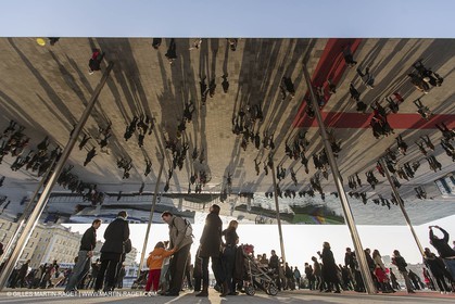 02 02 2013 Marseille (FRA,13) - Opening of the shadehouse and renovated historical Vieux Port