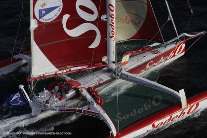 11 10 2006 -Lorient (FRA) -  Multis Orma - Entraînements Sodebo (Thomas Coville) Route du Rhum 2006