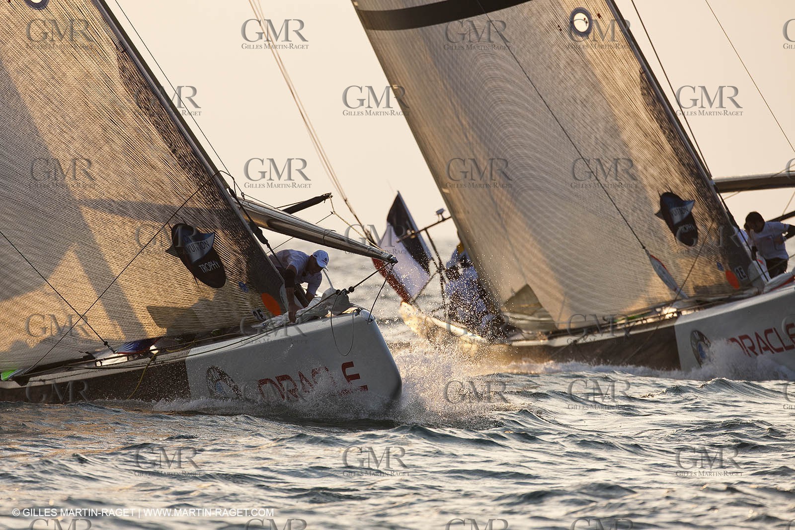 14 11 2010 - Dubai (UAE) - Dubai Louis Vuitton Trophy -  BMW ORACLE Racing - Training - Race Day 1