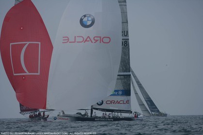 26 04 2007-Valencia (Spain)- 32nd America's Cup - Louis Vuitton Cup - RR1 - Day 11 - BMW ORACLE Racing