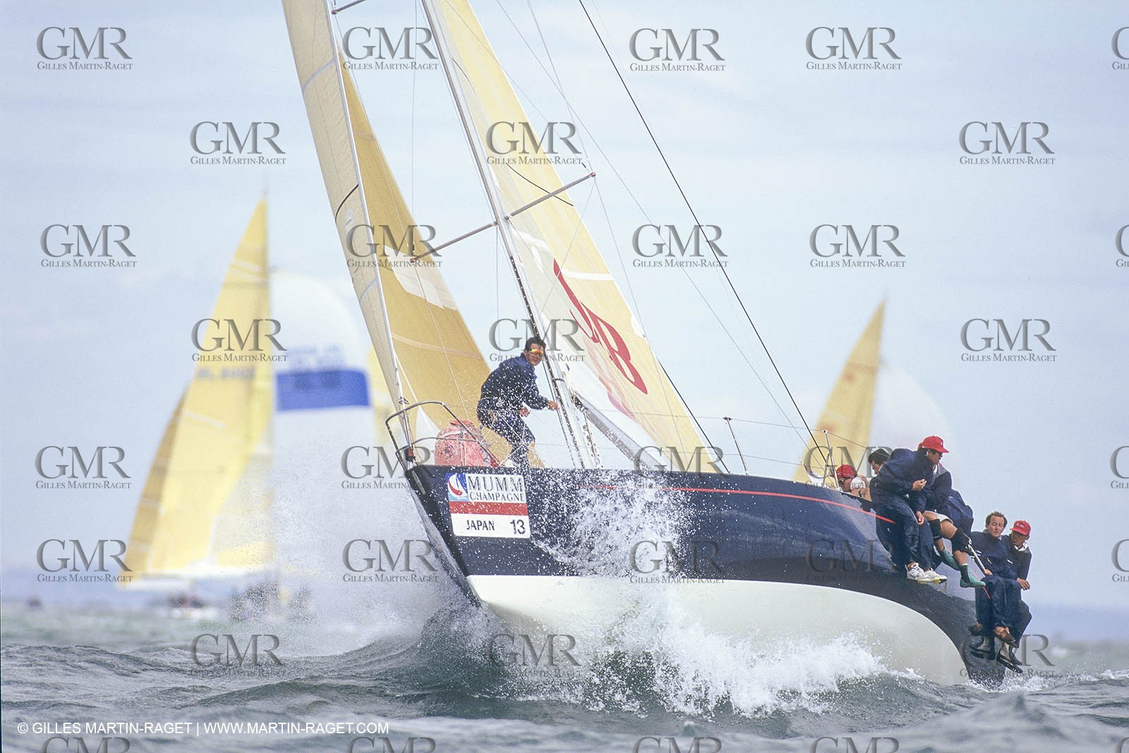 Sailing, Yacht Racing, Admiral's Cup, Cowes Week, Cowes (UK, IOW)