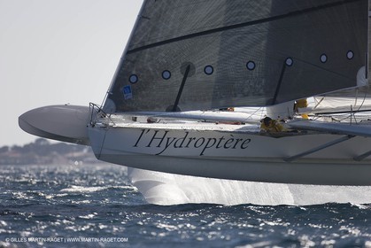 14 06 2008 - Toulon-Hyères (FRA,83) - 50 knots record attempt trials by l'Hydroptère