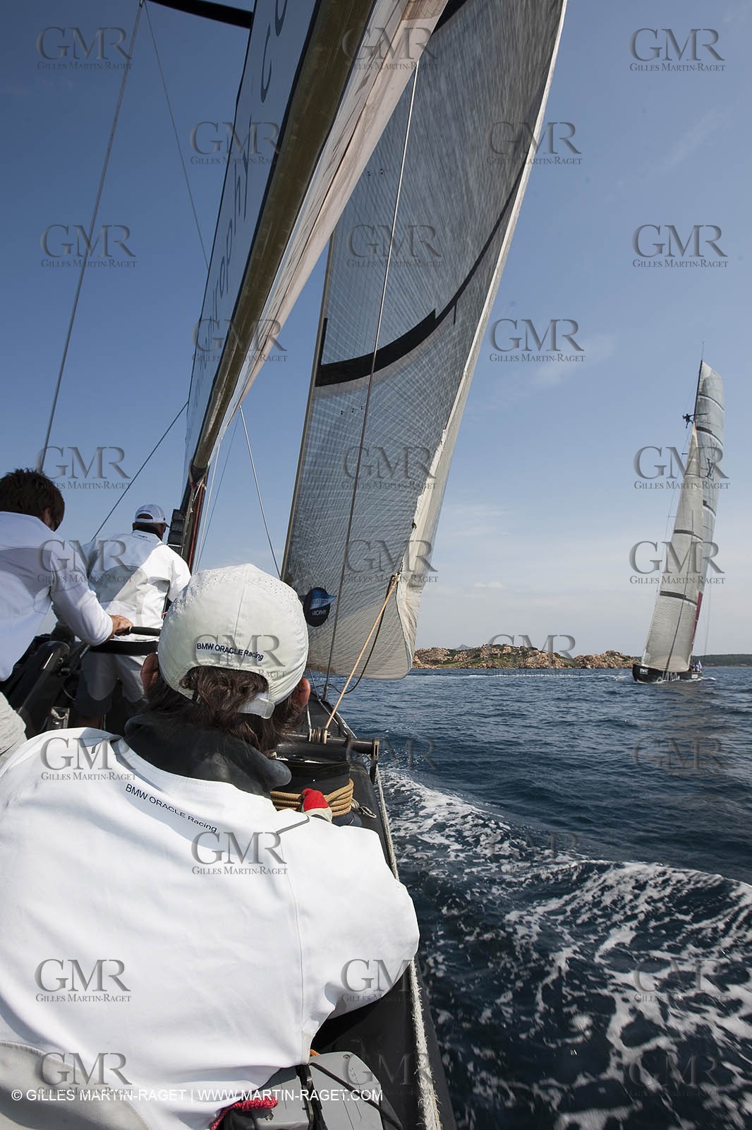 19 05 2010 - La Maddalena (ITA, Sardinia) Louis Vuitton Trophy - BMW ORACLE Racing - Training