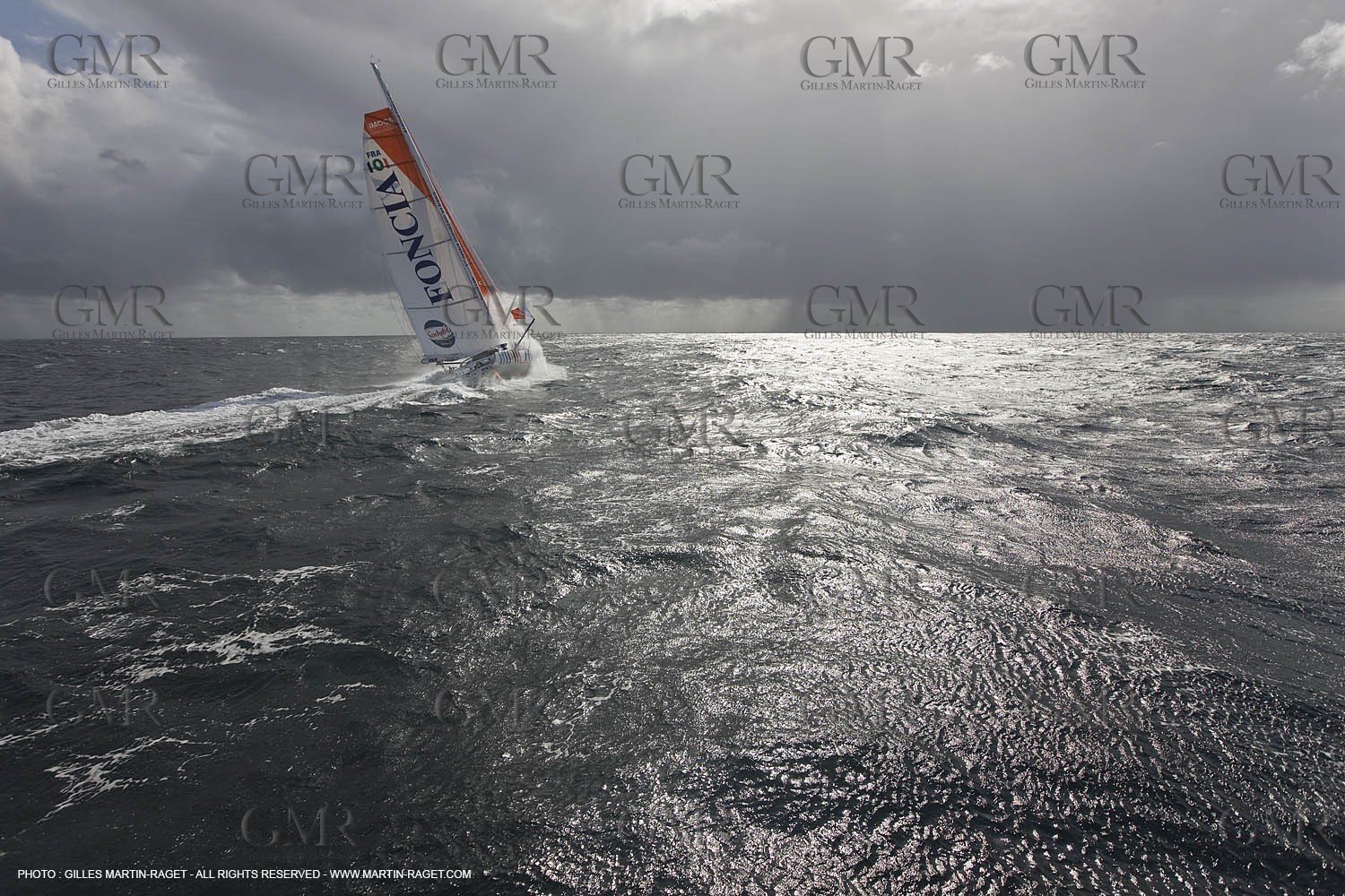 02 10 2008 - Lorient (FRA,56) - Vendée Globe 2008 - Foncia - Michel Desjoyeaux