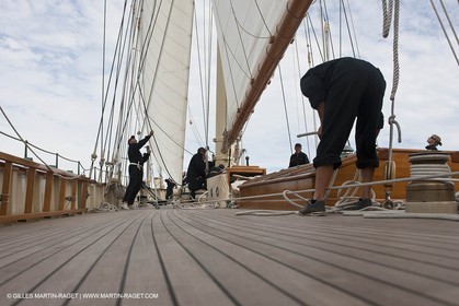 30 09 2010 - SainTropez (FRA,13) - Voiles de Saint Tropez 2010 - onboard Atlantic