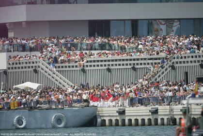 23 06 2007-Valencia (Spain)- 32nd America's Cup - Final Match - Day 1