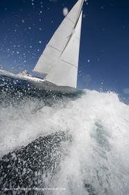 Crusing monohull sailing