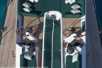 25 06 2015, Saint Tropez (FRA,83) , Sailing, Super yachts, Wally, Genie of The Lamp