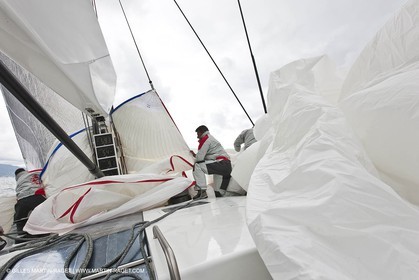 06 05 2010 - Portofino (ITA) - Nespresso Cup - Training onboard INDIO