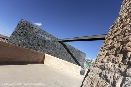 11 01 2013 - Marseille (FRA,13) - Marseille Provence 2013, Capitale européenne de la Culture, Ewplanade du J4, MUCEM et Villa Méditerrannée