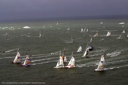 - Depart -  Classe Imoca - Route du Rhum 2002