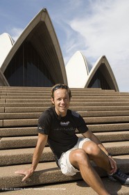 Sydney, Australia, Thomas Coville trimaran Sodebo building at Boat Speed