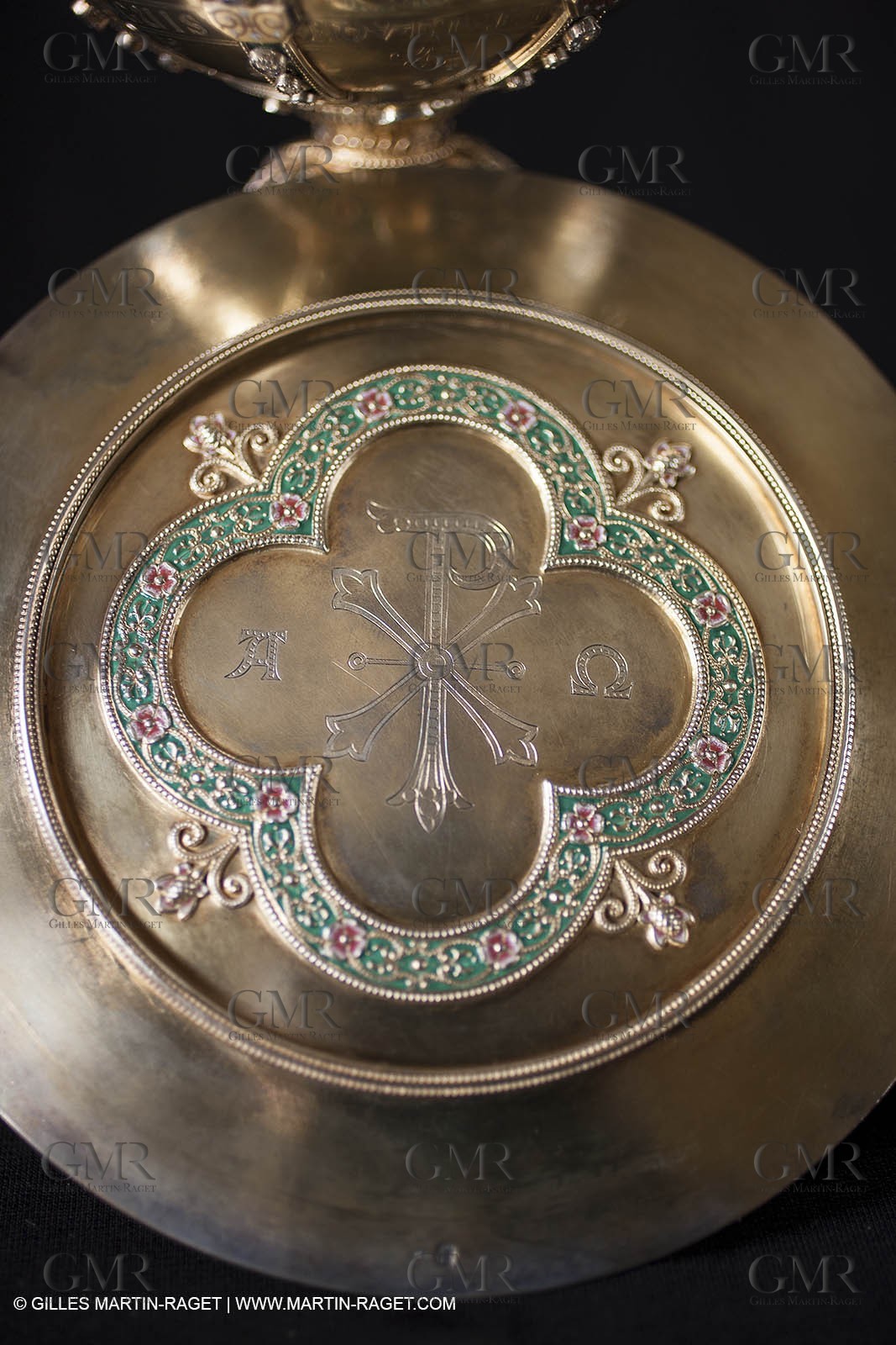 04 02 2013 - Marseille(FRA,13), Notre Dame de la Garde,liturgical silverware