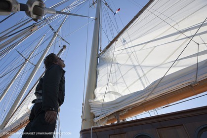 30 09 2010 - SainTropez (FRA,13) - Voiles de Saint Tropez 2010 - A bord Atlantic