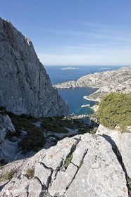 30 04 2009 - Marseille (FRA, 13) - Les Calanques - At the Col de la Candelle