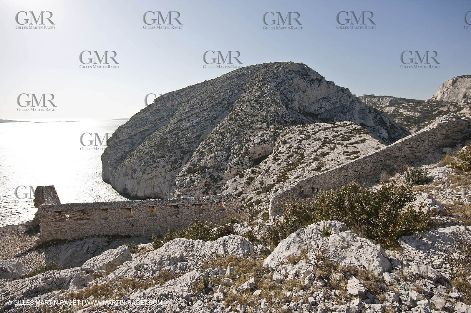 23 03 2009 - Marseille (FRA, 13) - Les Calanques - Castle ruins