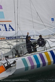 02 10 2007 - Le Havre (FRA,76) - Transat Jacques Vabre 2007 - Départ monos IMOCA