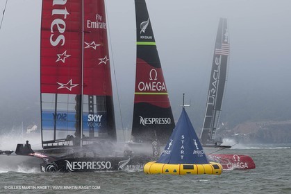 08 09 2013 - San Francisco (USA,CA) - 34th America's Cup - Final Match - Race Day 2