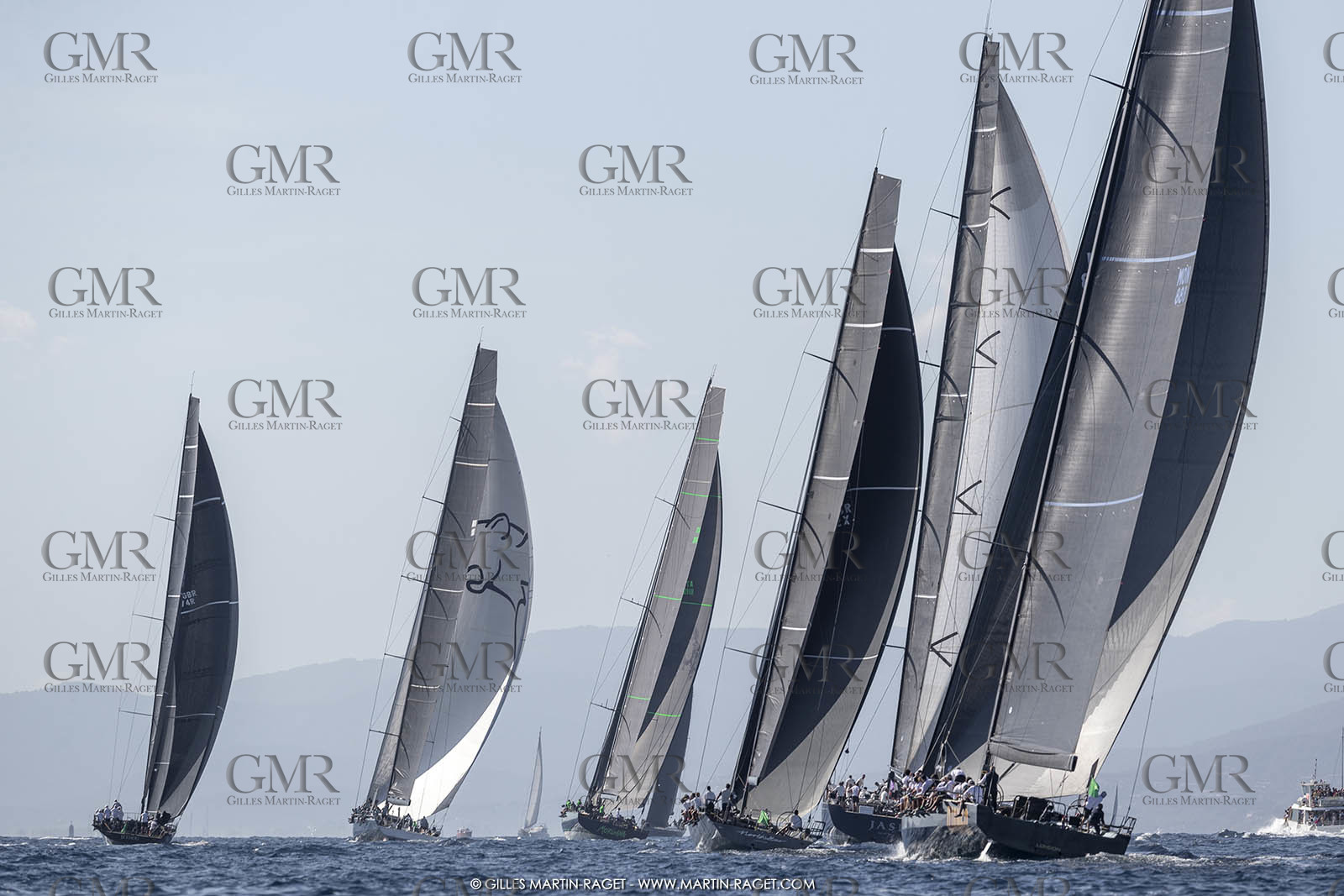 02 10 2022, Saint-Tropez (FRA,83), Voiles de Saint-Tropez 2022,  semaine des maxis, Race 1