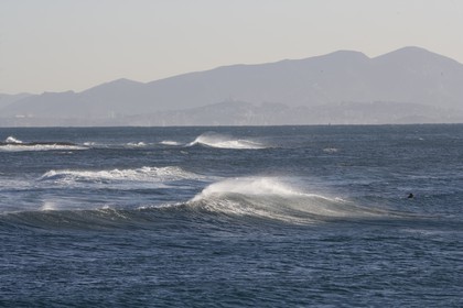 02 01 2007 - Sausset les Pins (13) - Vagues de Mistral
