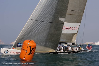 23 11 2010 - Dubai (UAE) - Dubai Louis Vuitton Trophy - Round 2 -  BMW ORACLE Racing Vs Mascalzone Latino