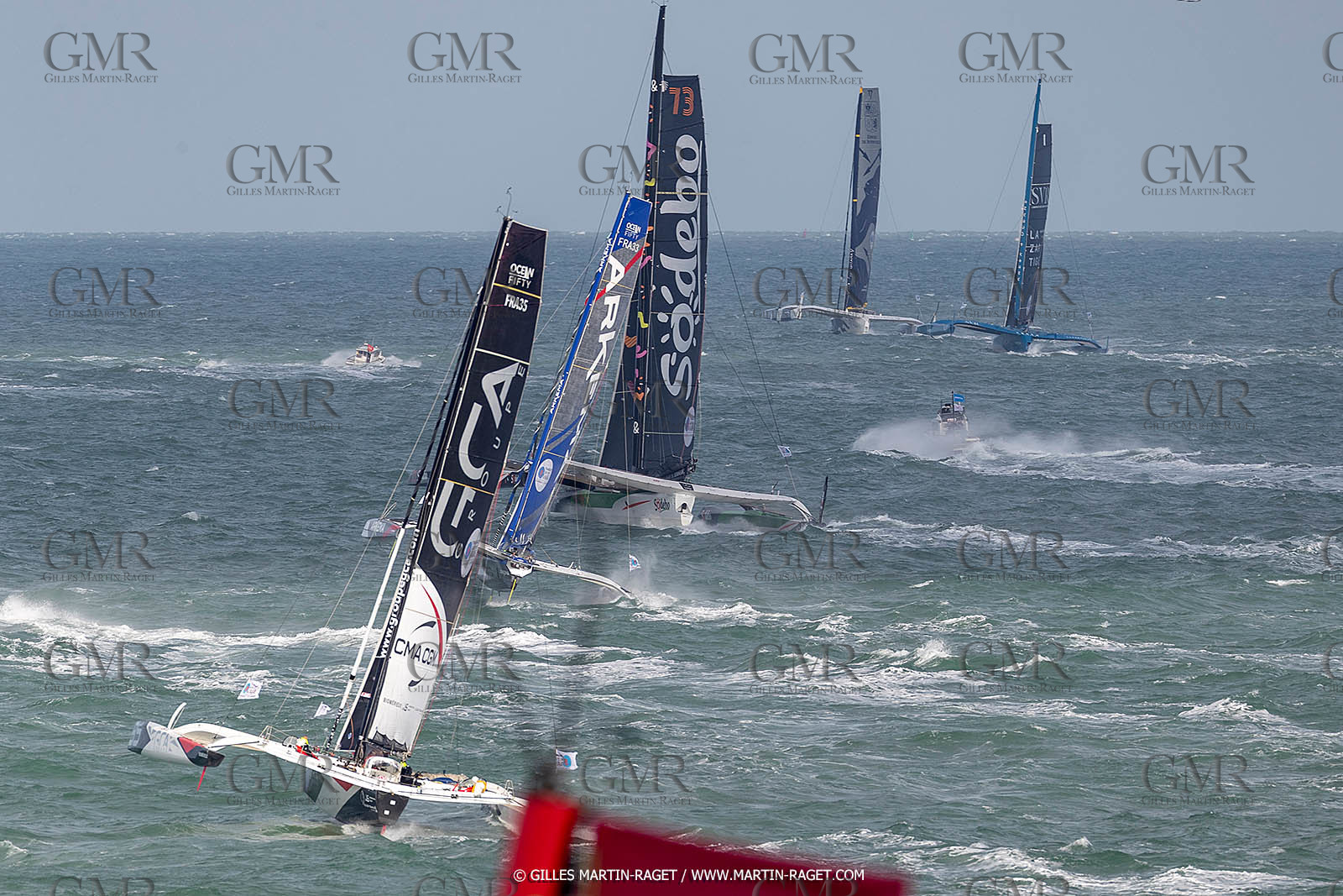 07 11 2021, Le Havre (FRA), Départ Transat Jacques Vabre 2021