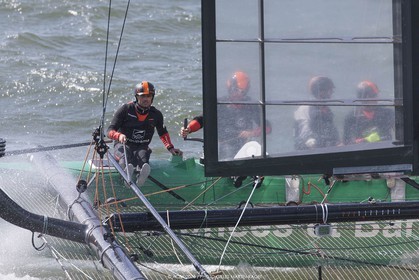 28 08 2015, Göthenburg, (SWE), 35th America's Cup, Louis Vuitton America's Cup World Series Göthenburg 2015, Training Day