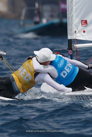 07 08 2024, Marseille (FRA), Paris 2024 Olympic Games, Sailing, Race Day 10, ILCA Medals races