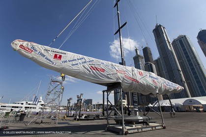 27 11 2010 - Dubai (UAE) - Dubai Louis Vuitton Trophy - Final -  BMW ORACLE Racing Vs Emirates Team New Zealand