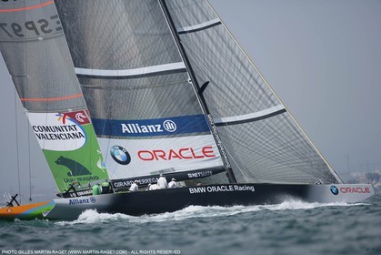 28 04 2007-Valencia (Spain)- 32nd America's Cup - Louis Vuitton Cup - RR1 - Day13 - BMW ORACLE Racing